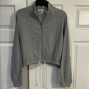 Vintage Havana Gray Bomber Jacket